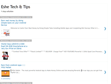 Tablet Screenshot of eshetech.blogspot.com