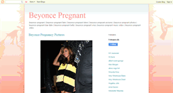 Desktop Screenshot of beyonces-pregnant.blogspot.com