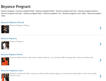 Tablet Screenshot of beyonces-pregnant.blogspot.com