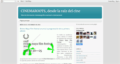 Desktop Screenshot of cinemaroots.blogspot.com