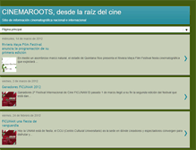 Tablet Screenshot of cinemaroots.blogspot.com