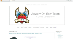 Desktop Screenshot of jewelryonetsyteam.blogspot.com