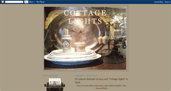 Desktop Screenshot of cottagelights.blogspot.com