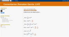 Desktop Screenshot of comentariosjhonatangarcia1103.blogspot.com