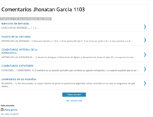 Tablet Screenshot of comentariosjhonatangarcia1103.blogspot.com