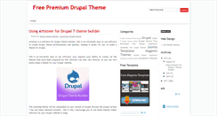 Desktop Screenshot of drupal-theme.blogspot.com