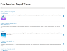 Tablet Screenshot of drupal-theme.blogspot.com