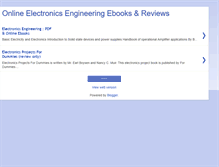 Tablet Screenshot of electronicsebooks.blogspot.com