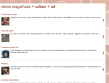 Tablet Screenshot of cleniomagalhaes.blogspot.com