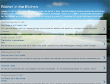 Tablet Screenshot of bitchininthekitchen.blogspot.com