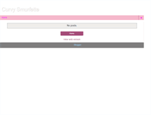 Tablet Screenshot of curvysmurf.blogspot.com