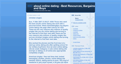 Desktop Screenshot of about-online-dating-zone.blogspot.com