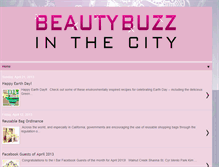 Tablet Screenshot of beautybuzzinthecity.blogspot.com