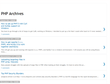 Tablet Screenshot of phparchives.blogspot.com