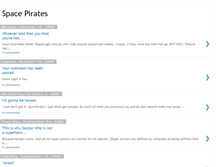 Tablet Screenshot of futurespacepirate.blogspot.com