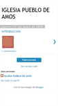 Mobile Screenshot of iglesiapueblodeamos.blogspot.com