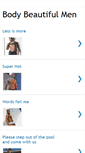 Mobile Screenshot of body-beautiful-men.blogspot.com