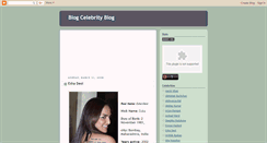 Desktop Screenshot of blogcelebrityblog.blogspot.com