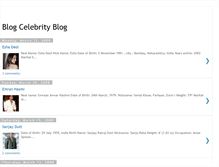 Tablet Screenshot of blogcelebrityblog.blogspot.com