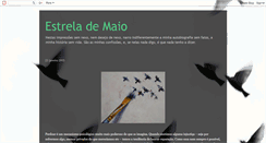 Desktop Screenshot of estrelademaio.blogspot.com