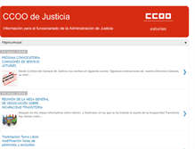 Tablet Screenshot of ccoojusticiasturias.blogspot.com