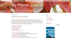 Desktop Screenshot of myfrenchcuisine.blogspot.com