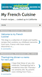 Mobile Screenshot of myfrenchcuisine.blogspot.com