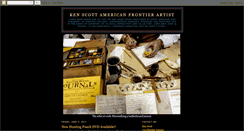 Desktop Screenshot of americanfrontierart.blogspot.com