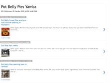 Tablet Screenshot of potbellypiesyamba.blogspot.com