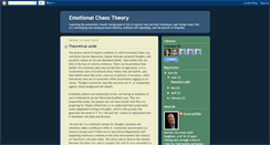 Desktop Screenshot of emotionalchaostheory.blogspot.com