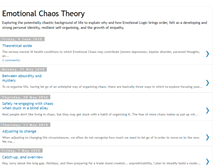 Tablet Screenshot of emotionalchaostheory.blogspot.com