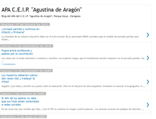 Tablet Screenshot of apaagustinadearagon.blogspot.com