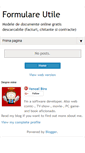 Mobile Screenshot of formulareutile.blogspot.com