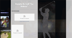 Desktop Screenshot of escueladegolfladehesa.blogspot.com