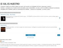 Tablet Screenshot of elsolesnuestro.blogspot.com