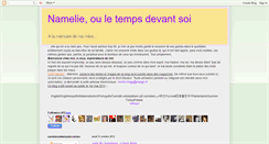 Desktop Screenshot of namelieouletempsdevantsoi.blogspot.com