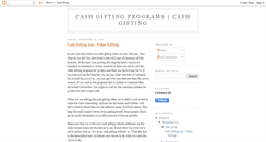 Desktop Screenshot of cash-gifting-programs-1.blogspot.com