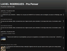 Tablet Screenshot of lucielrodrigues.blogspot.com