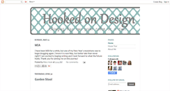 Desktop Screenshot of hooked-on-design.blogspot.com