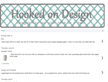 Tablet Screenshot of hooked-on-design.blogspot.com