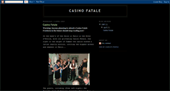 Desktop Screenshot of casinofatale.blogspot.com