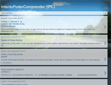 Tablet Screenshot of intentopodercomprender.blogspot.com
