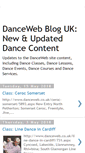 Mobile Screenshot of dancewebuk.blogspot.com