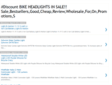 Tablet Screenshot of bikeheadlightsinsale.blogspot.com