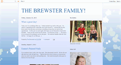 Desktop Screenshot of brewsterfamily-karen.blogspot.com