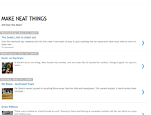 Tablet Screenshot of makeneatthings.blogspot.com