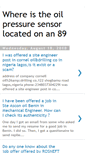 Mobile Screenshot of oil-pressure-sensor.blogspot.com