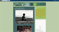 Desktop Screenshot of loumansblog.blogspot.com