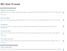 Tablet Screenshot of bcc2israel.blogspot.com