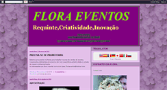 Desktop Screenshot of floraeventos.blogspot.com